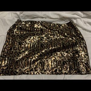 Sequin Skirt